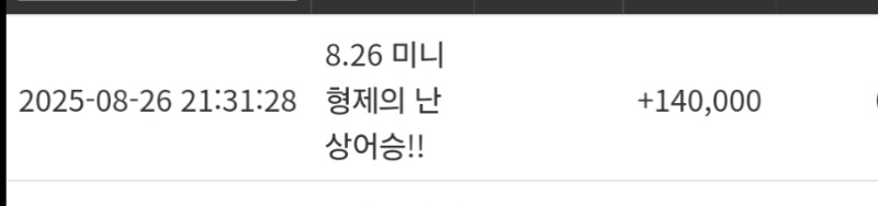 우리상어 미형승리 추카해 ♡