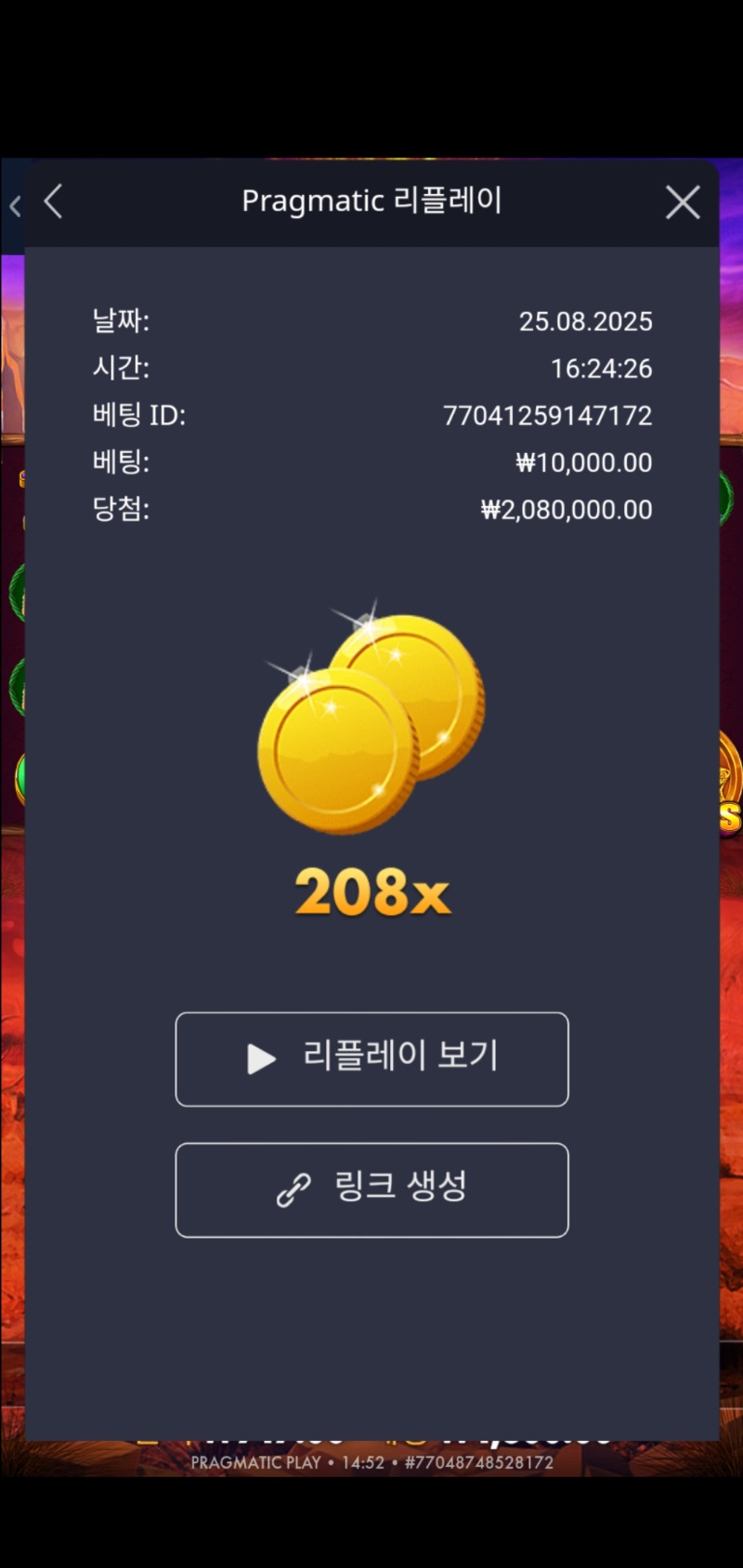 버팔로 킹 208